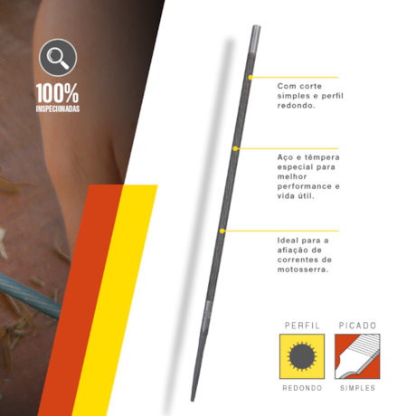 Lima para Motosserra 8