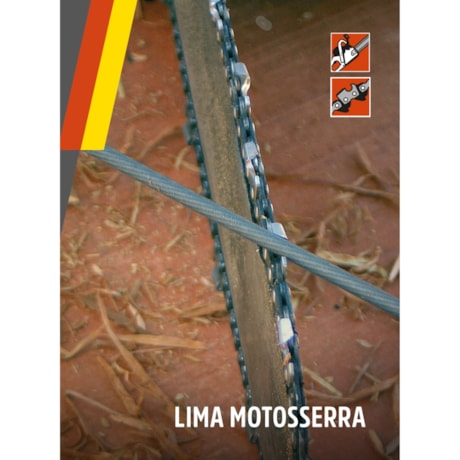 Lima para Motosserra 8 x 3/16