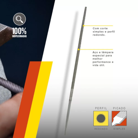 Lima Redonda Bastarda 12