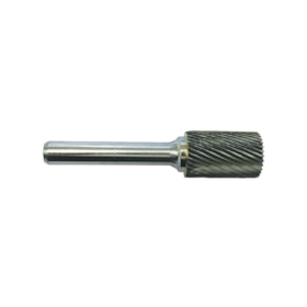 Lima Rotativa 12,00mm x 25mm Metal Duro Cilindrica Dente Topo 39309 HTOM