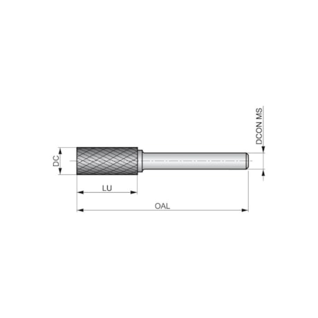 Lima Rotativa Cilíndrica Topo Esférico 6,0 X 18 X 50mm DC Brilhante P8016.0X6.0 DORMER-534f4ed1-ad5a-46ca-8874-3634e0cd8dc1