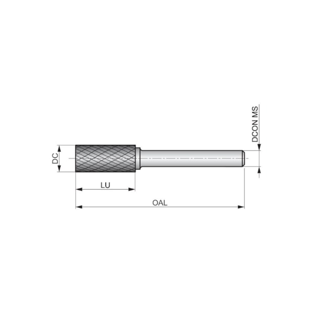 Lima Rotativa Cilíndrica Topo Esférico 6,0 X 18 X 50mm DC Brilhante P8016.0X6.0 DORMER-a40c89b5-92e7-4494-b84d-914aab027de0