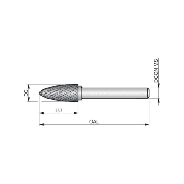  Lima Rotativa Metal Duro Arredondada 16,00 x 25,00 x 70,00mm Duplo P811 DORMER -5bd70151-b5ca-4edc-9854-ed8e6c9ea5b2