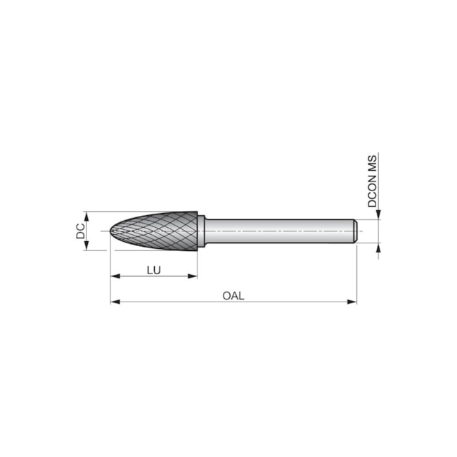 Lima Rotativa Metal Duro Árvore Arredondada 6,0 X 18 X 50mm DC Brilhante P8116.0X6.0 DORMER-e238a5c8-61c9-45c0-a0a1-e3fec1d10316