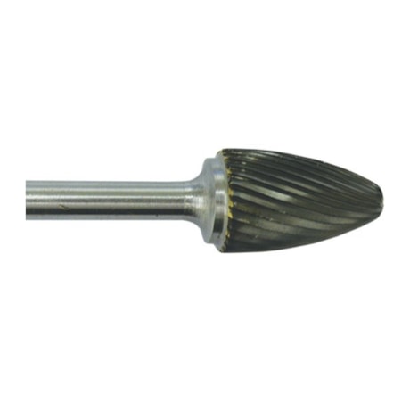 Lima Rotativa Metal Duro Arvore Ponta Arredondada 12,00mm x 25mm Simples HTOM-4cee7280-38b0-451e-99f1-1b38fce5adf7