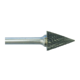Lima Rotativa Metal Duro Bala Ponta Viva 6,00mm x 18mm Duplo SPG 0618/6 D3 PLUS PFERD