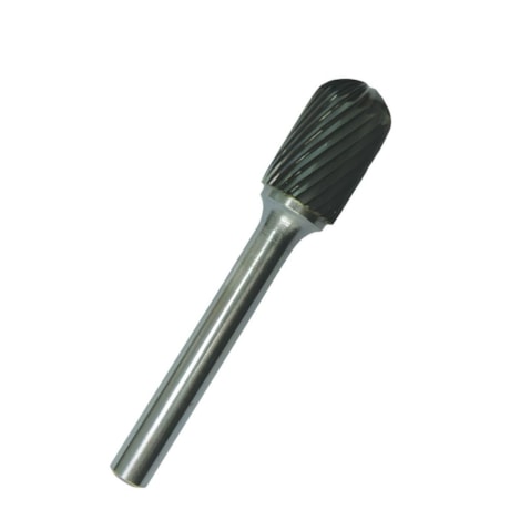 Lima Rotativa Metal Duro Cilindrica Arredondada 12,00x25mm 39314 HTOM