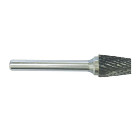Lima Rotativa Metal Duro Cônica Ponta Arredondada 9,00mm x 27mm Duplo SL-3M YG-1-f345fb28-f285-442a-b44e-1b0551463796