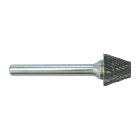 Lima Rotativa Metal Duro Cônica Ponta Viva 10,00mm x 20mm Duplo HTOMSM-4M HTOM-31221e22-7bd8-4816-aee5-94b4a313b4c2