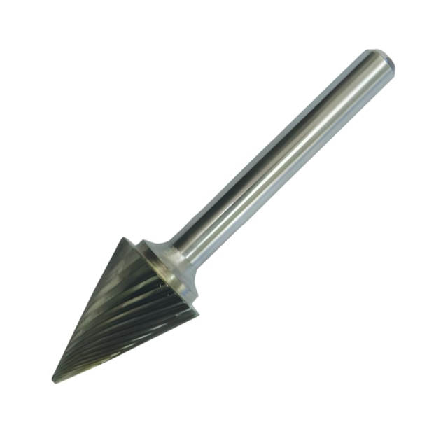 Lima Rotativa Metal Duro Cônica Ponta Viva 12,00mm x 12mm Simples HTOM-218e96fe-2a13-4c14-a7b8-e201c1367a6e