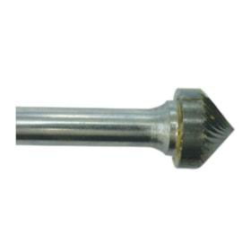 Lima Rotativa Metal Duro Cônica Ponta Viva 16,00mm x 8mm Simples KSK 1608/6 D3 PFERD