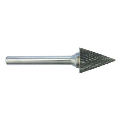 Lima Rotativa Metal Duro Cônica Ponta Viva 8,00mm x 20mm Duplo HTOMSM-4M HTOM-6b6b21db-49e9-449f-a4d5-5b1291f79287