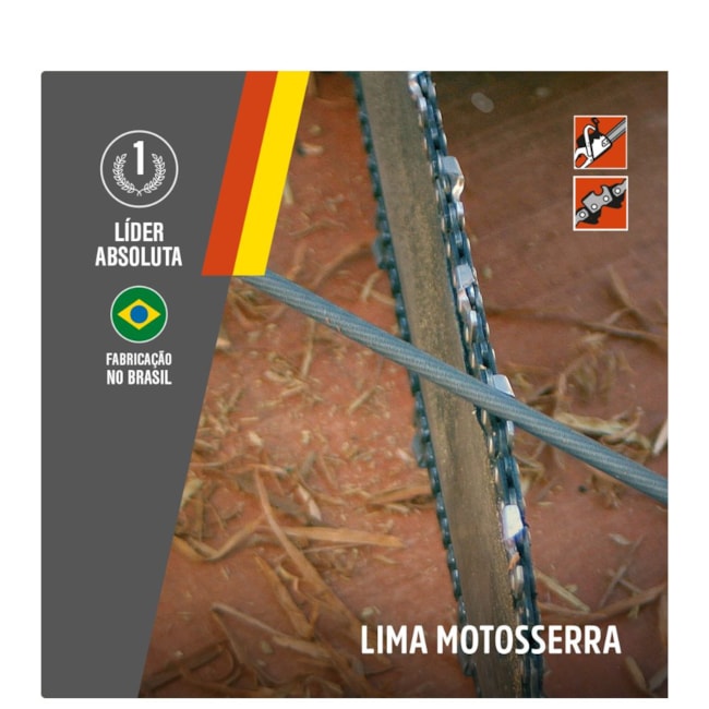 Lima sem Cabo para Motosserra 8x3/16
