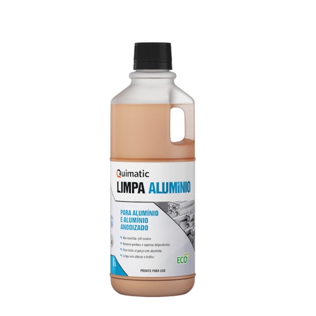 Limpa Alumínio 1 Litro LA2 QUIMATIC-97457916-d779-4af8-a878-0a94b8b2544e