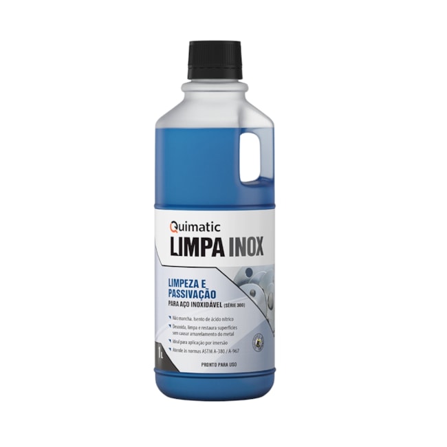 Limpa Inox 1 Litro LI2 QUIMATIC-63d892b3-bb47-4d21-a05a-402206a343b9