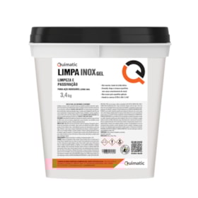Limpa Inox Gel 3.4Kg LG3 QUIMATIC