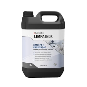 Limpa Inox Industrial 5 Litros LI3 QUIMATIC