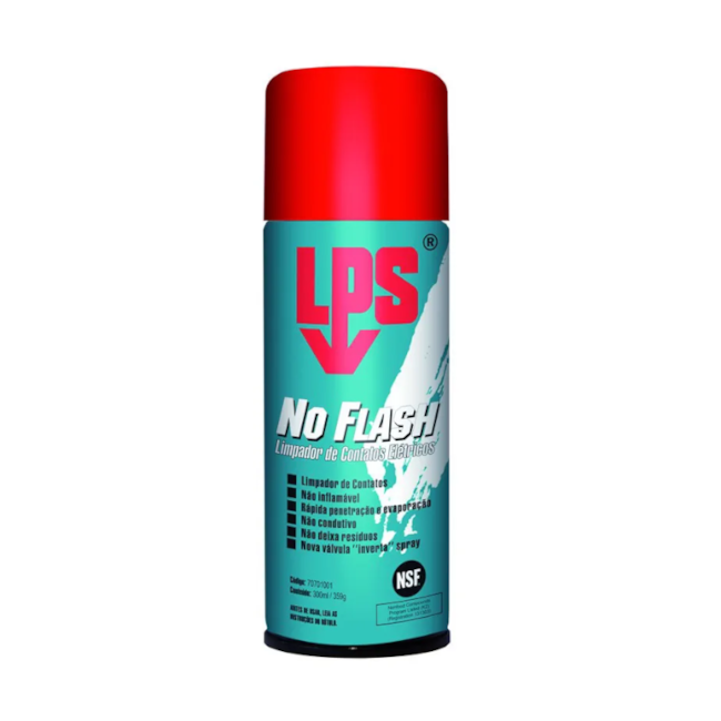 Limpador de Contatos Elétricos Não Inflamável em Spray 300ml LPS NOFLASH LPS-a847e74a-7e0f-463a-90ff-0deb742f0e27
