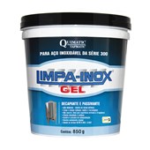 Limpador de Inox Gel 850 Grão LG2 TAPMATIC
