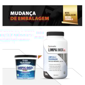 Limpador de Inox Gel 850Gr LG2 QUIMATIC