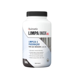 Limpador de Inox Gel 850Gr LG2 QUIMATIC