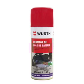 Limpador de Polo Bateria 220ml Aerosol 0890104 WURTH