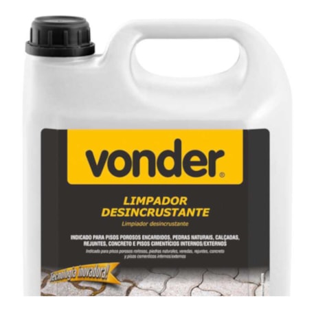 Limpador Desincrustante de 5 Litros Biodegradável 5184000500 VONDER-7c0ca76a-2c32-447f-81d4-411b2373c1ec