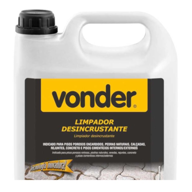 Limpador Desincrustante de 5 Litros Biodegradável 5184000500 VONDER-d9d6d3da-48e0-4af2-a57c-0dbd4153e649