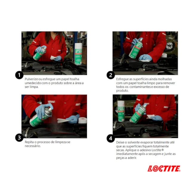 Limpador e Desengraxante 400ml Spray 7070 LOCTITE-25025ac7-8004-4bfb-809e-4462cc52a308