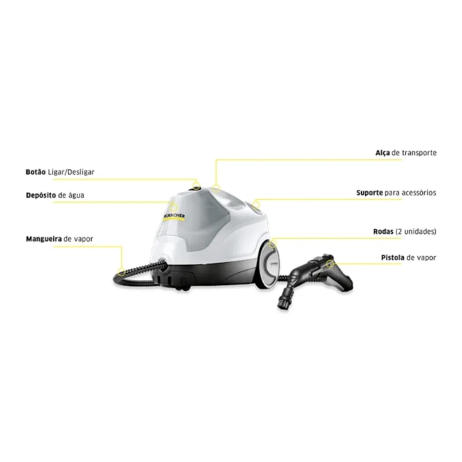 Limpadora a Vapor Karcher 1500W Premium 220V 93984170 SC 4 KARCHER-0cb9c10e-715c-4a04-ba59-cd777f46a87a