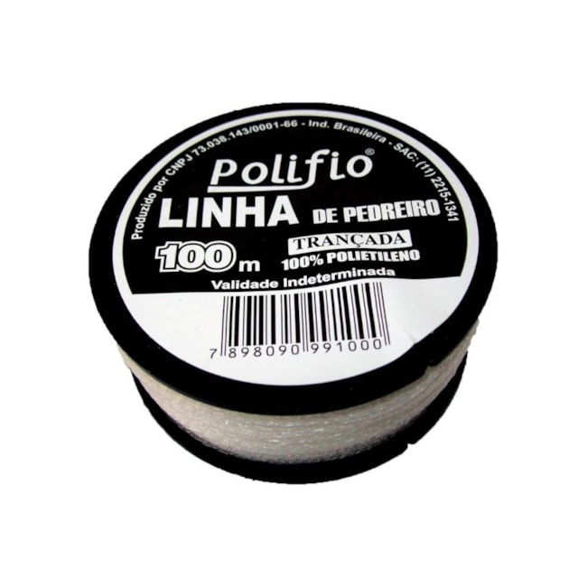 Linha de Pedreiro Trançada 100 Metros 266060 POLIFIO-8a0ebdcc-4dd0-4291-b424-c6ea02f1f728