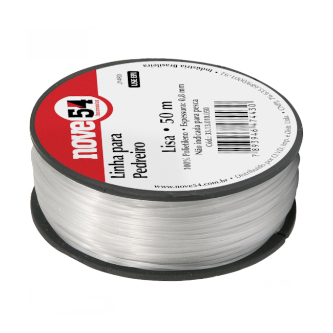 Linha para Pedreiro Lisa com 50 Metros 3313010050 NOVE54-a4c23f43-36d6-46e6-9283-a28ae9dc148c