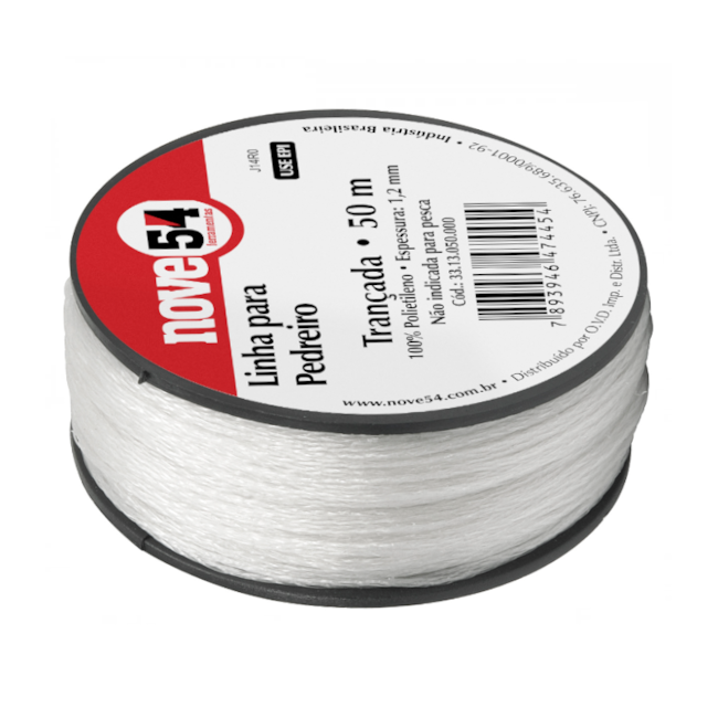 Linha para Pedreiro Trançada com 50 Metros 3313050000 NOVE54-11b86395-46c6-4a3c-8f9e-36b8353ebd6c