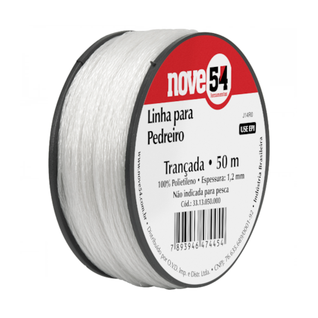 Linha para Pedreiro Trançada com 50 Metros 3313050000 NOVE54-68964041-8b44-448e-ac89-198359001c8b