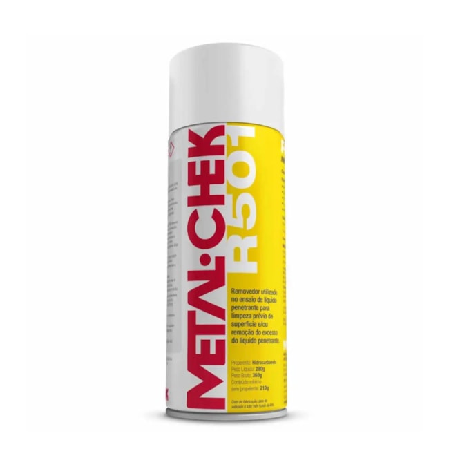 Líquido Removedor Não inflamável Spray 280g R 501 METALCHEK-ee24cb51-efec-4d70-9019-3b5d428756ee
