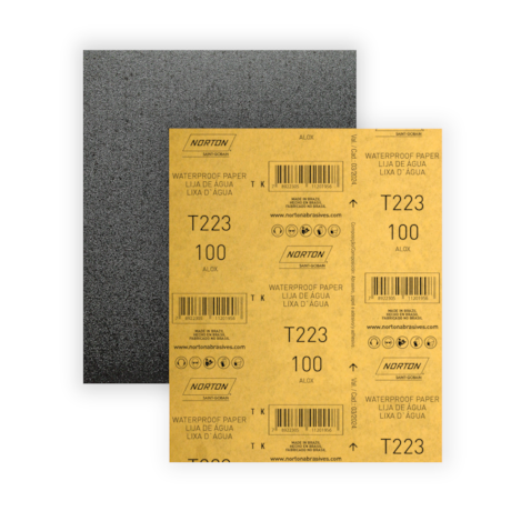 Lixa D'Água Grão 100 Folha 225X275MM T 223 NORTON-858097c3-bc0c-458b-86ee-21b5abb2bad4