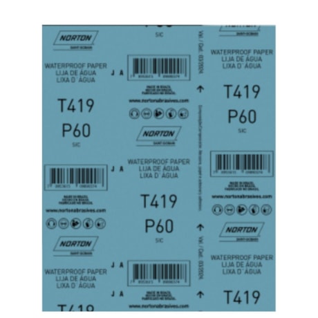 Lixa D'água Grão 1200 Folha 230x280mm Azul T 419 NORTON-375a7eee-6d0a-46c2-9d4e-c37cf8c08121