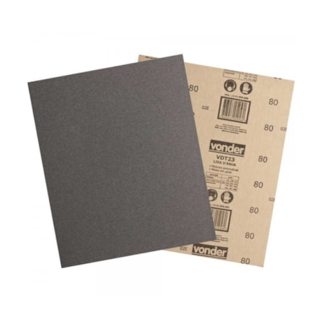 Lixa D'Água Grão 80 com 100 Peças 1251008000 VONDER-17c9f760-4c85-48a3-9eef-b1accb5c4575