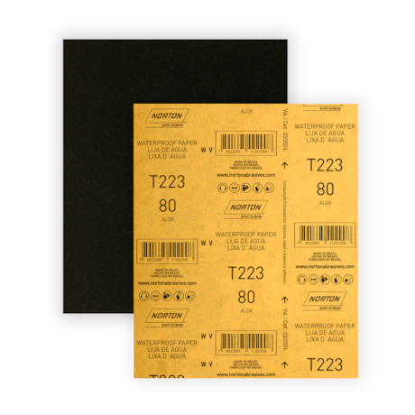 Lixa D'Água Grão 80 Folha 22X275MM T 223 NORTON-be9431da-8579-4317-a40b-f806db717de2