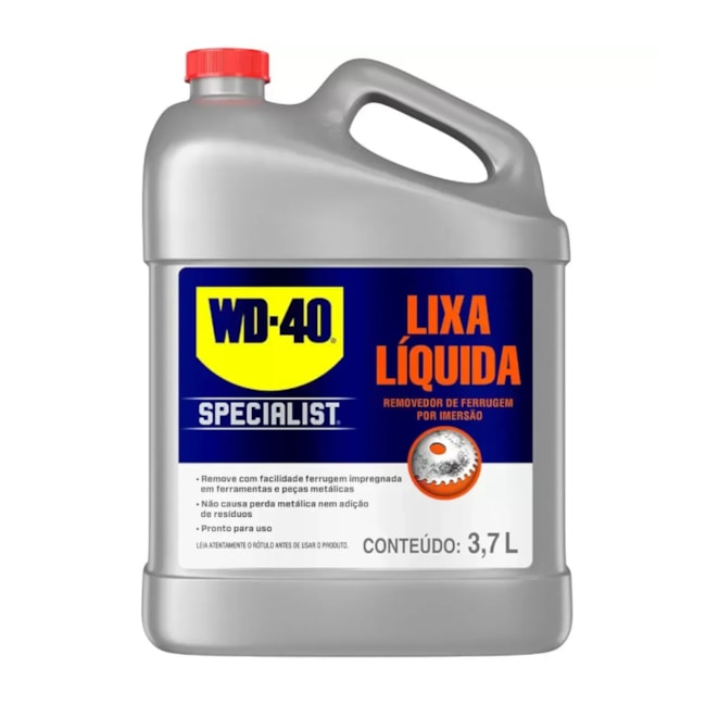 Lixa Líquida Removedor de Ferrugem 3,7 Litros Specialist WD-40-b993b6c7-258d-4647-93c8-975f471c8fcb
