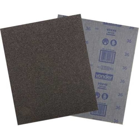 Lixa para Ferramentas Grão 40 VDK-46 1252004000 VONDER-1a3db5c8-9993-493a-9aaf-e6f9c22bd399