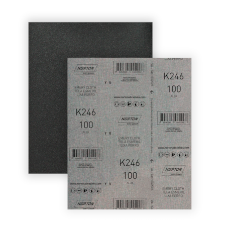 Lixa para Ferro Grão 100 Folha 225X275mm K 246 NORTON-dbc728a3-b4e4-4282-83de-9e0a7a457349