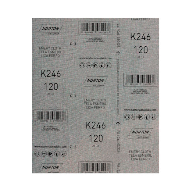 Lixa para Ferro Grão 120 Folha 225X275mm K 246 NORTON-c348cfe9-639c-4093-adfd-e09b386562e8