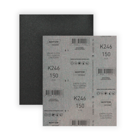 Lixa para Ferro Grão 150 Folha 225X275mm K 246 NORTON-6b83132c-284f-4c72-b38d-6f96e5afd9cc