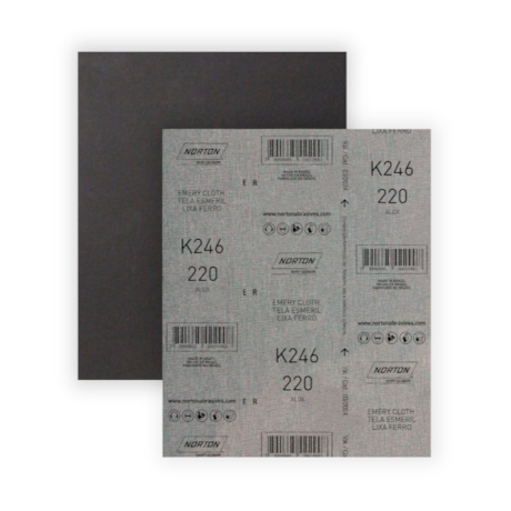 Lixa para Ferro Grão 220 Folha 225X275mm K 246 NORTON-71746beb-556e-4eb9-82b1-3bb40827eecc