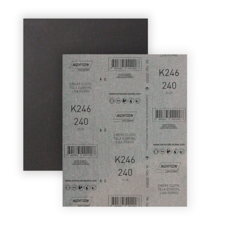 Lixa para Ferro Grão 240 Folha 225X275mm K 246 NORTON-a65c5f01-1e50-44d5-b20e-8c43625107a5