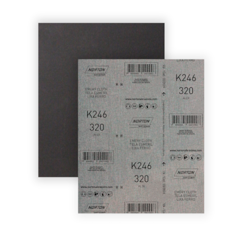 Lixa para Ferro Grão 320 Folha 225X275mm K 246 NORTON-8b9f8b0d-e3e0-481a-8843-bd9cb4dce26c