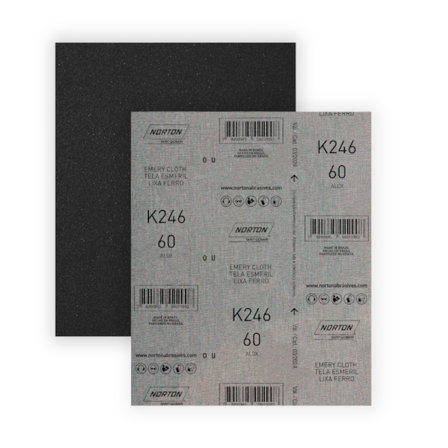 Lixa para Ferro Grão 60 Folha 225X275mm K 246 NORTON-386df7f4-6a90-4fd2-83b7-963f1c3e4d44