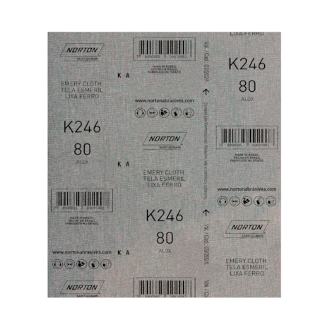 Lixa para Ferro Grão 80 Folha 225X275mm K 246 NORTON-c96be49a-237b-4413-852a-44f7e1088f5d