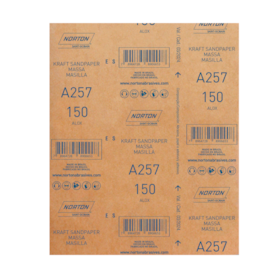 Lixa para Massa Grão 120 Folha 22X275mm A 257 NORTON